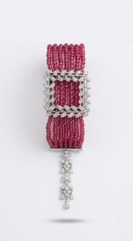Red Beaded Bracelet