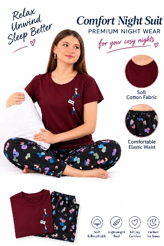 Hoisery Nightsuit