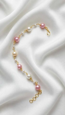 Colour pearl bracelet