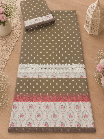 Abaya Polka Dots vintage panel