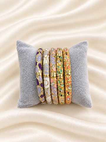 Enamel bangles