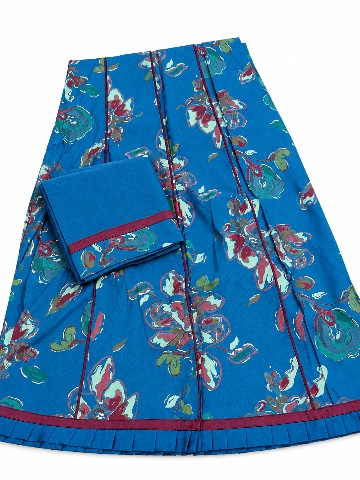 Peacock blue mix n match rida
