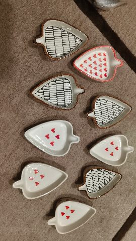 Ceramic leaf platter