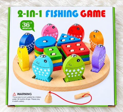 2- in- 1 Fishing game